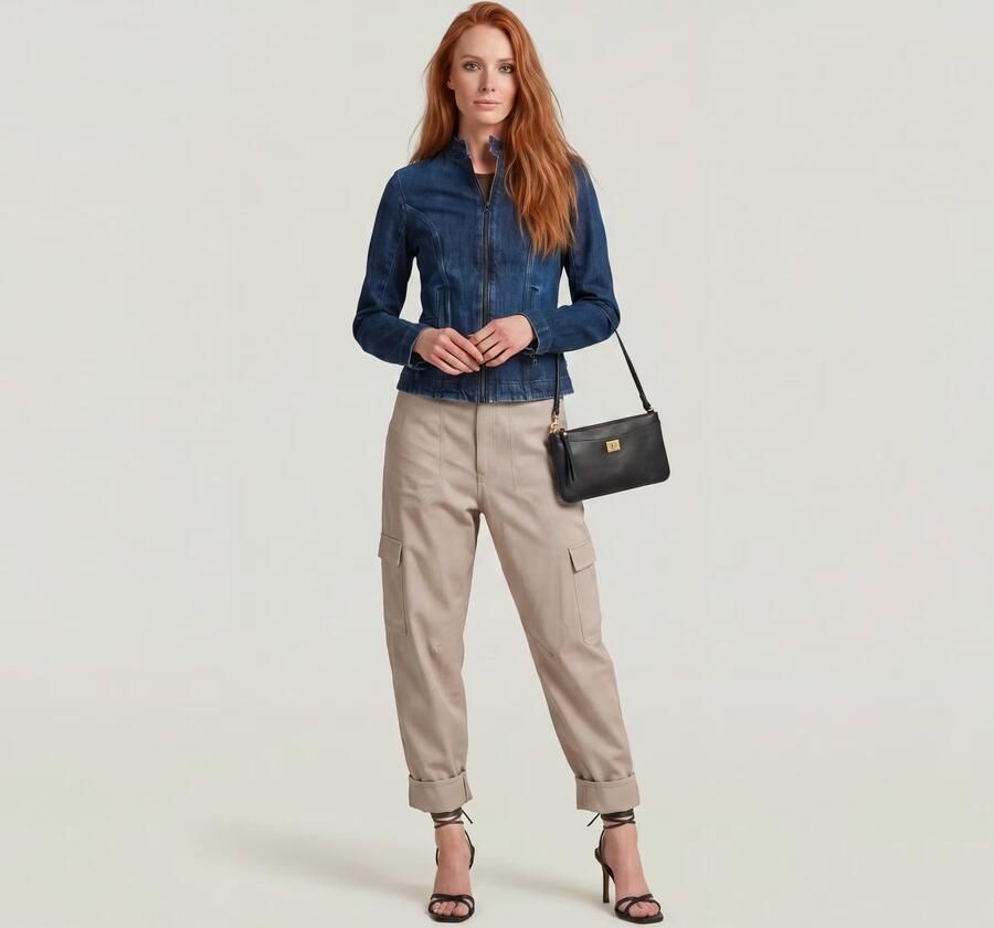 G-Star RAW Cargo 3D Boyfriend Broek Beige Dames - Foto 5