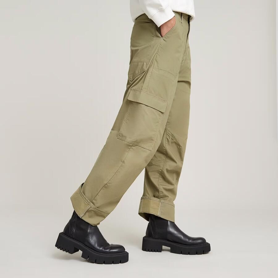 G-Star Raw Baggy fit cargobroek met steekzakken model 'Judee' - Foto 3