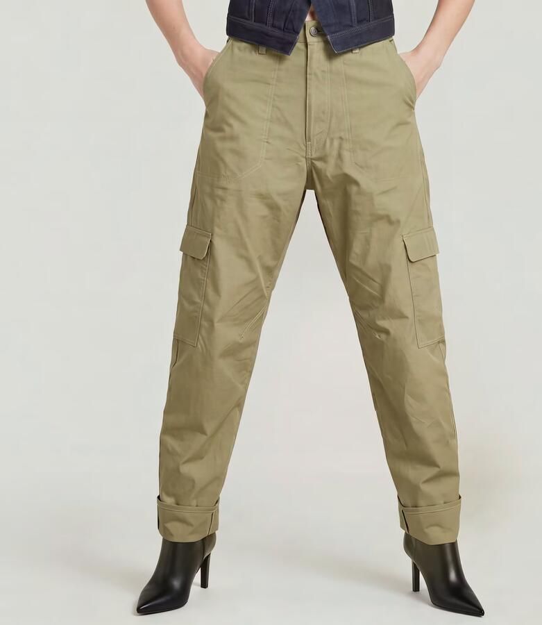 G-Star Raw Baggy fit cargobroek met steekzakken model 'Judee' - Foto 10