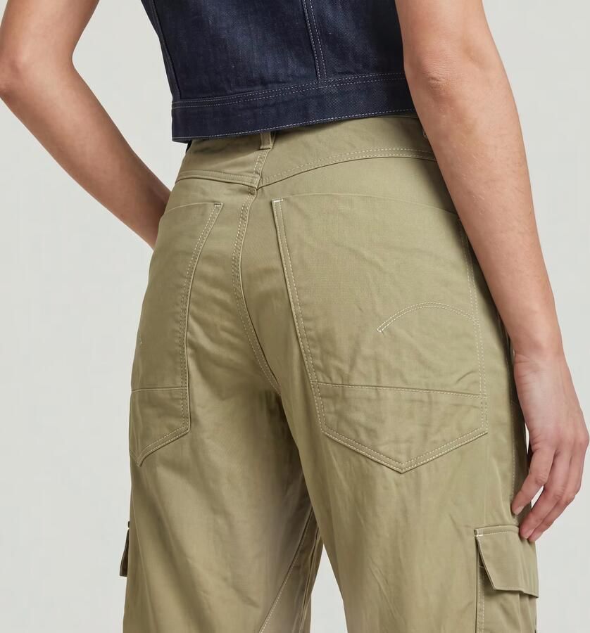 G-Star Raw Baggy fit cargobroek met steekzakken model 'Judee' - Foto 9
