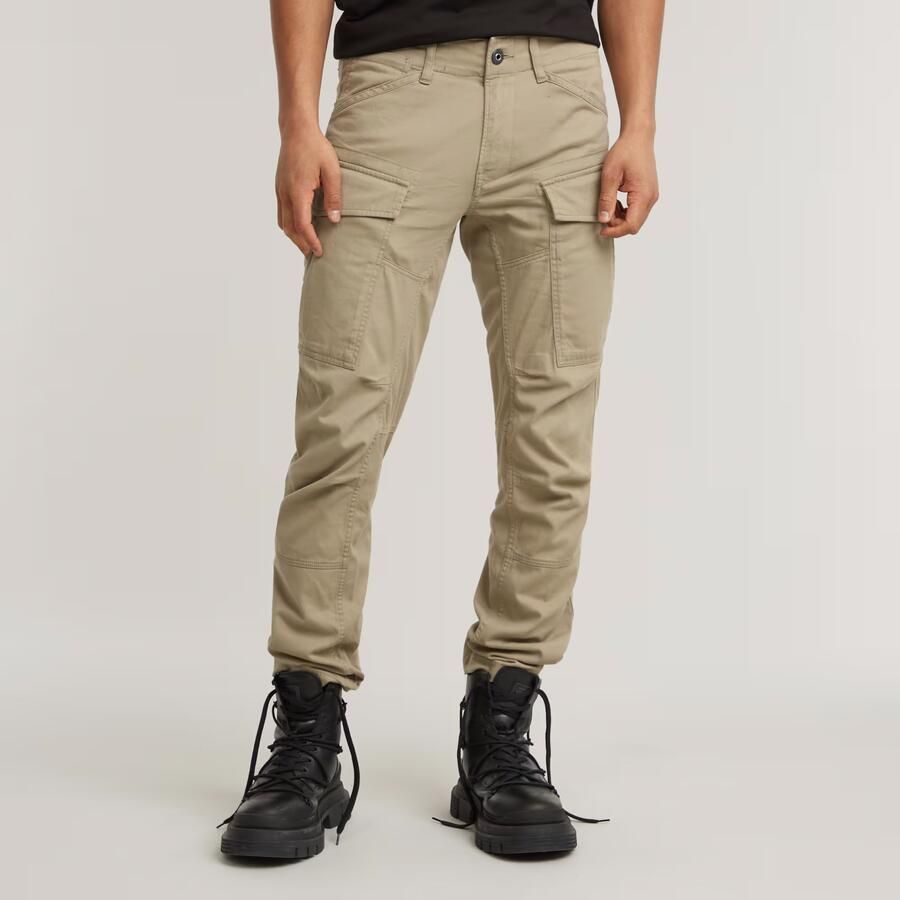 G-Star RAW Cargo 3D Regular Tapered Broek Beige Heren
