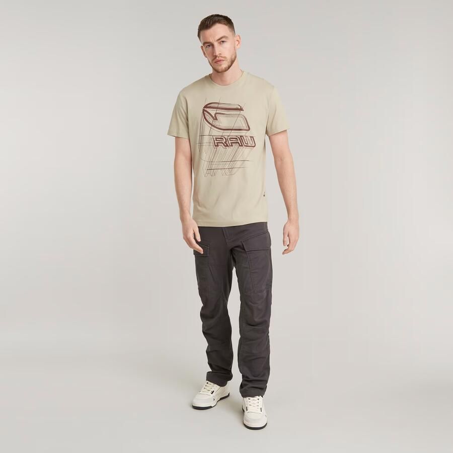 G-Star RAW Cargo 3D Regular Tapered Broek Grijs Heren - Foto 3