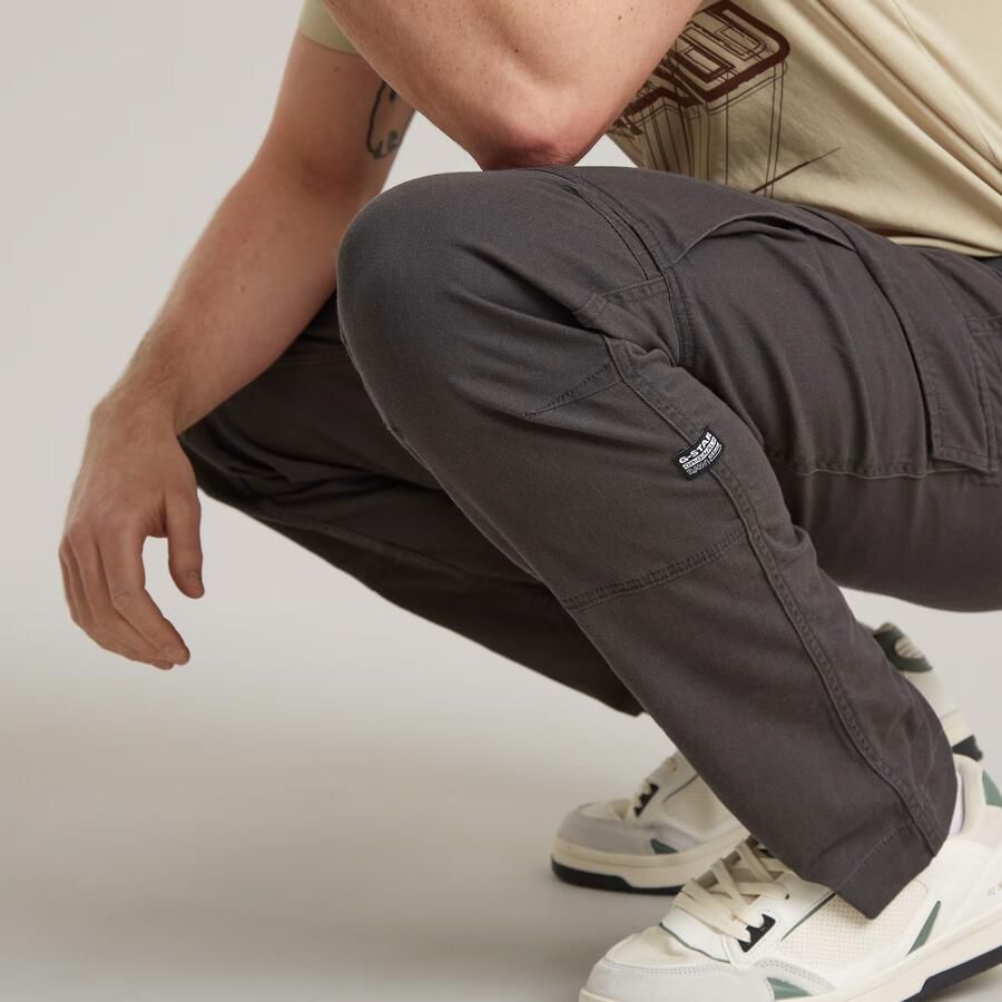 G-Star RAW Cargo 3D Regular Tapered Broek Grijs Heren - Foto 4
