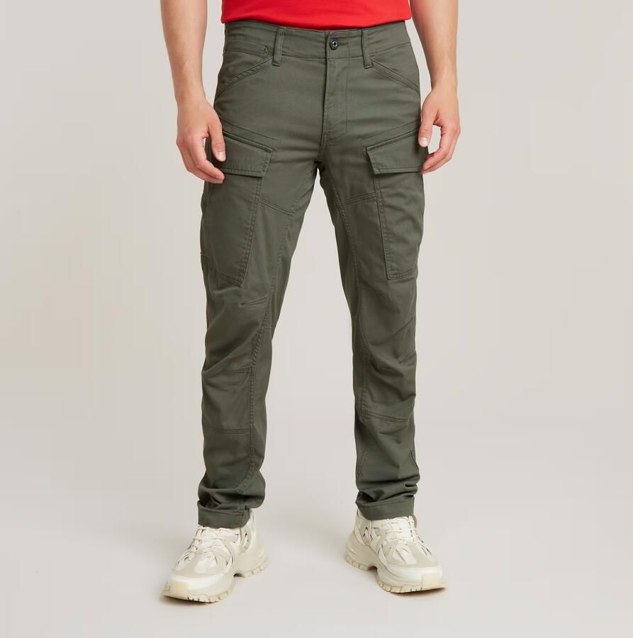 G-Star RAW Cargo 3D Regular Tapered Broek Grijs Heren