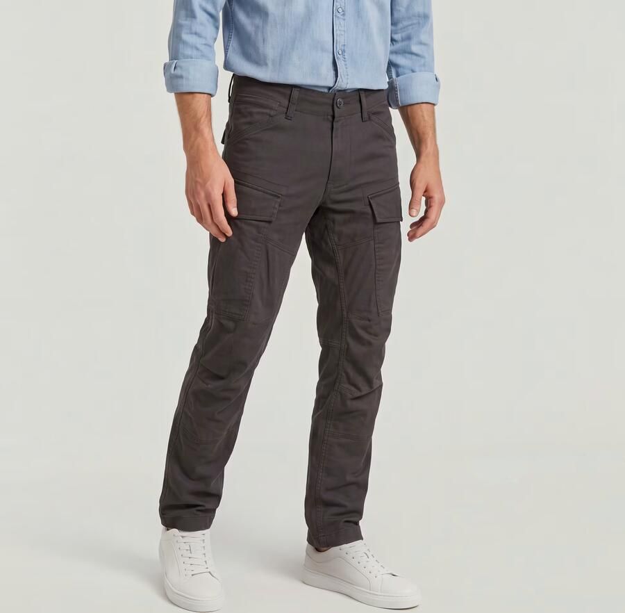 G-Star RAW Cargo 3D Regular Tapered Broek Grijs Heren - Foto 6