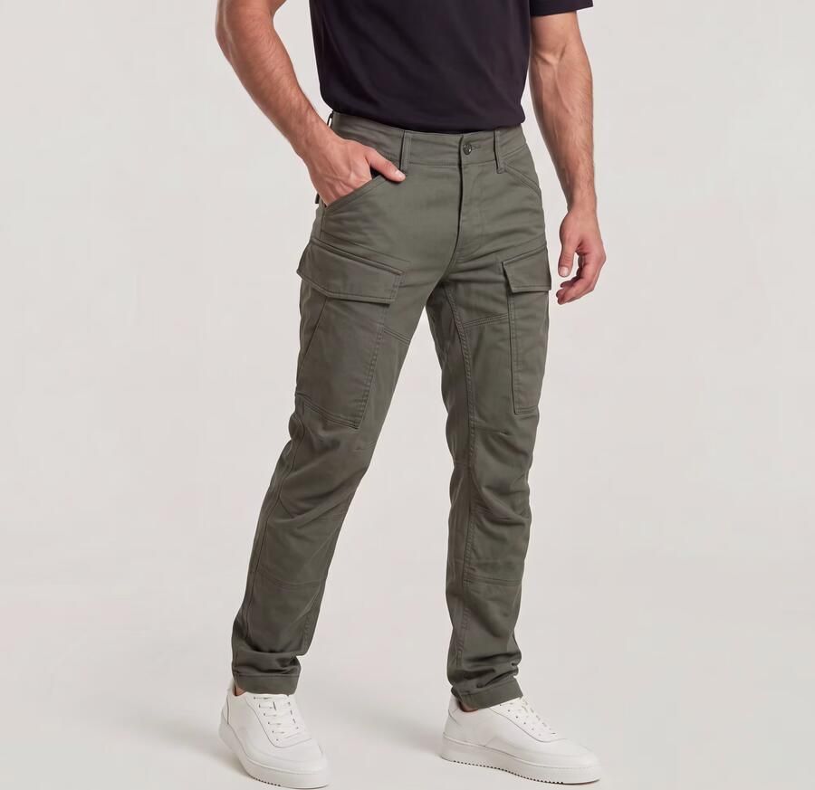 G-Star RAW Cargo 3D Regular Tapered Broek Grijs Heren - Foto 6
