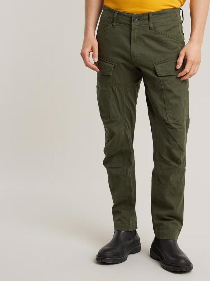 G-Star RAW Cargo 3D Regular Tapered Broek Groen Heren