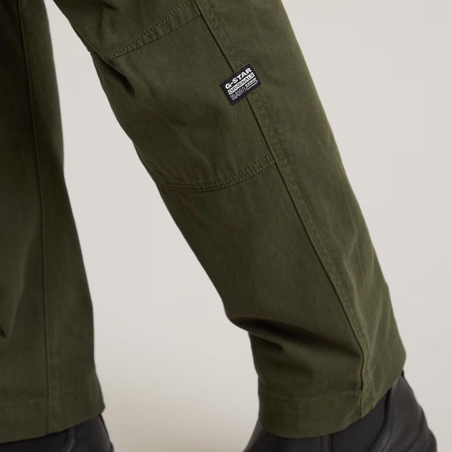 G-Star RAW Cargo 3D Regular Tapered Broek Groen Heren - Foto 4