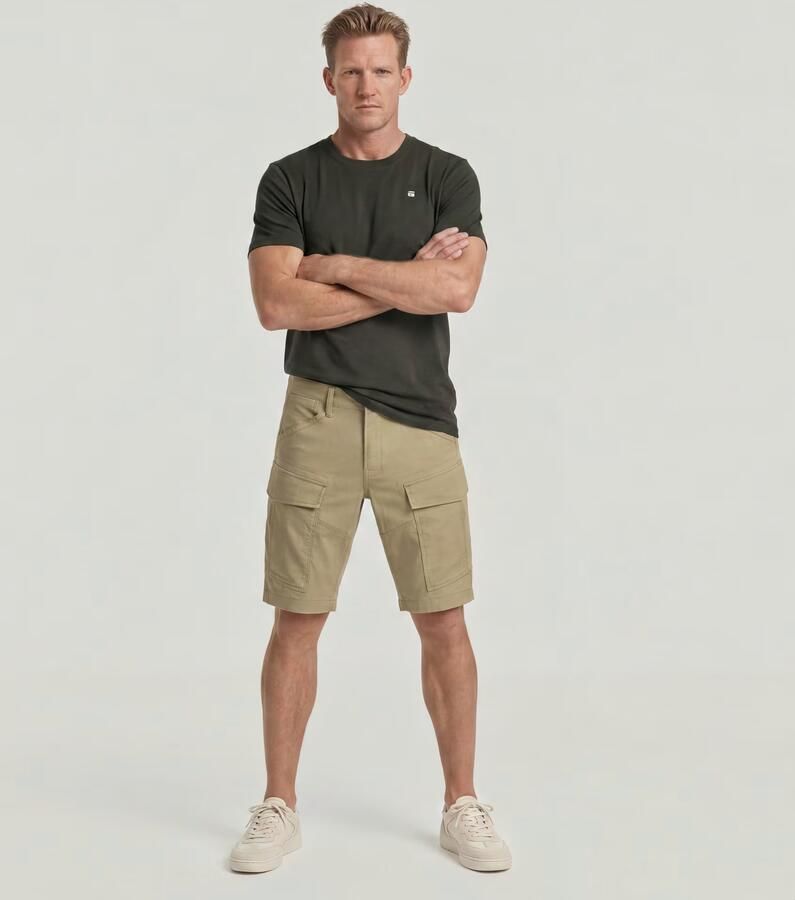 G-Star RAW Cargo 3D shorts Beige Heren - Foto 4