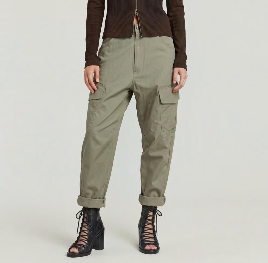 G-Star RAW Cargo Broek 3D Boyfriend Groen Dames - Foto 5