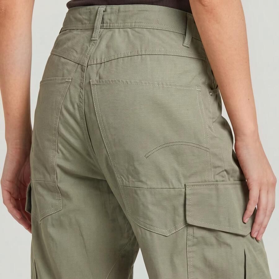 G-Star RAW Cargo Broek 3D Boyfriend Groen Dames - Foto 4