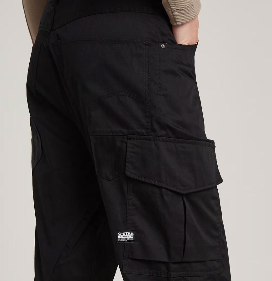 G-Star RAW Cargo Broek 3D Boyfriend Zwart Dames - Foto 5