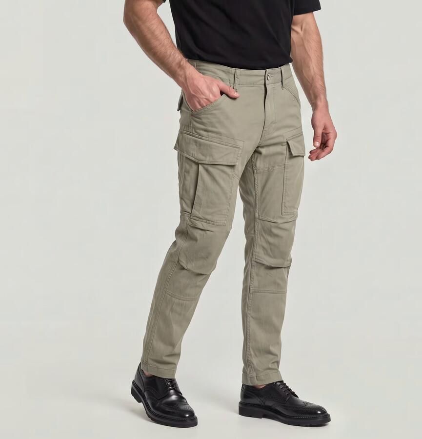 G-Star RAW Cargo Broek 3D Regular Tapered Beige Heren - Foto 4