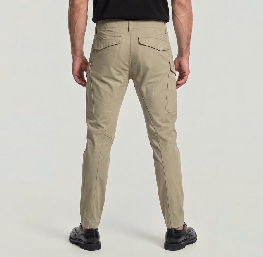 G-Star RAW Cargo Broek 3D Regular Tapered Beige Heren - Foto 3