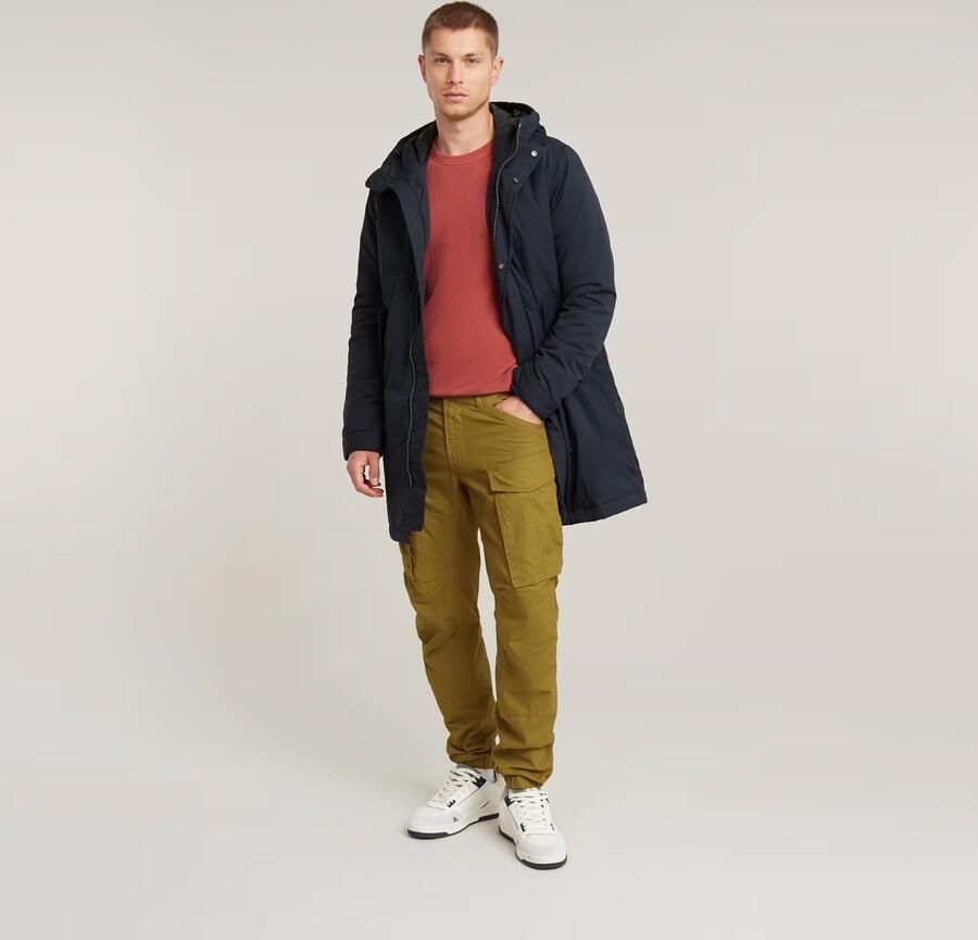 G-Star RAW Cargo Broek 3D Regular Tapered Cuffed Groen Heren - Foto 6
