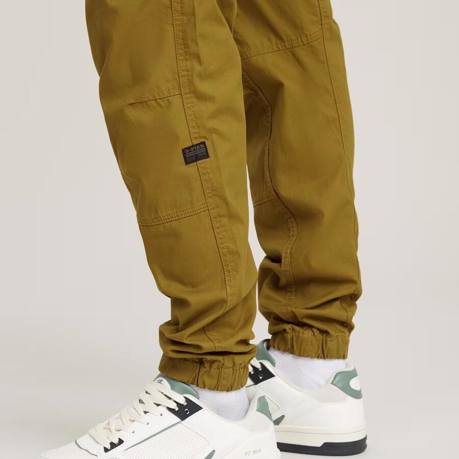 G-Star RAW Cargo Broek 3D Regular Tapered Cuffed Groen Heren - Foto 3