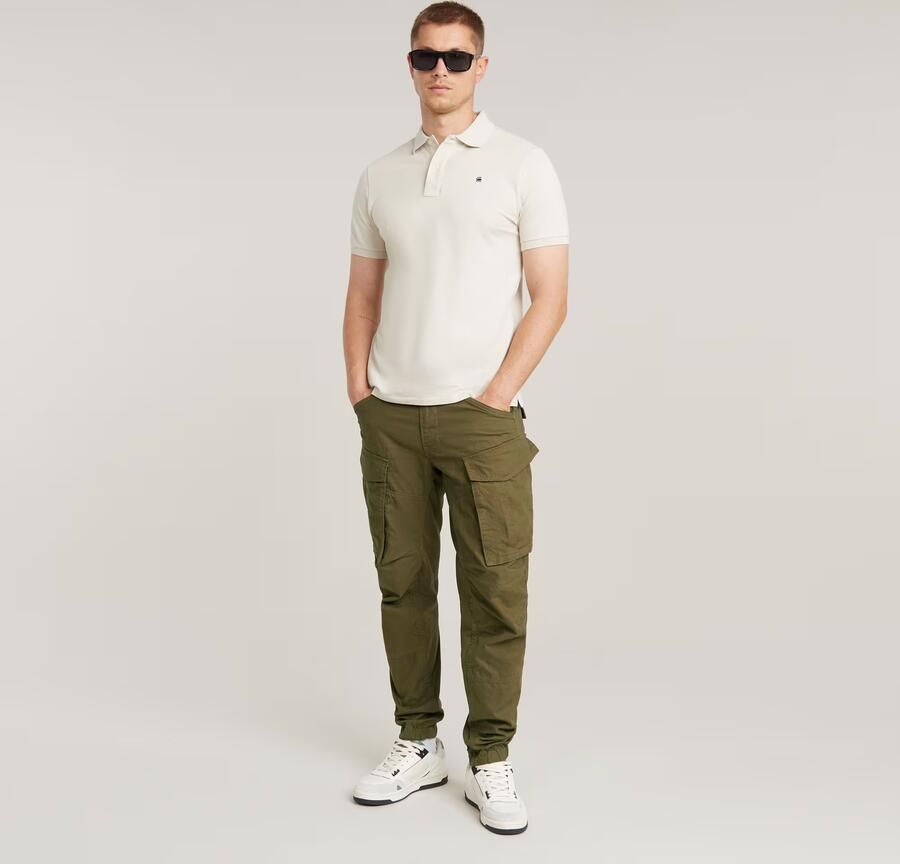 G-Star RAW Cargo Broek 3D Regular Tapered Cuffed Groen Heren - Foto 4