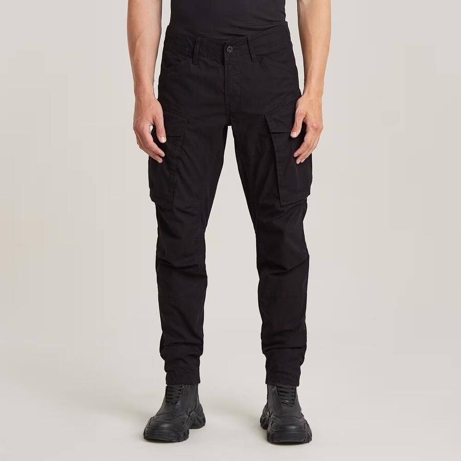 G-Star RAW Cargo Broek 3D Regular Tapered Cuffed Zwart Heren - Foto 7