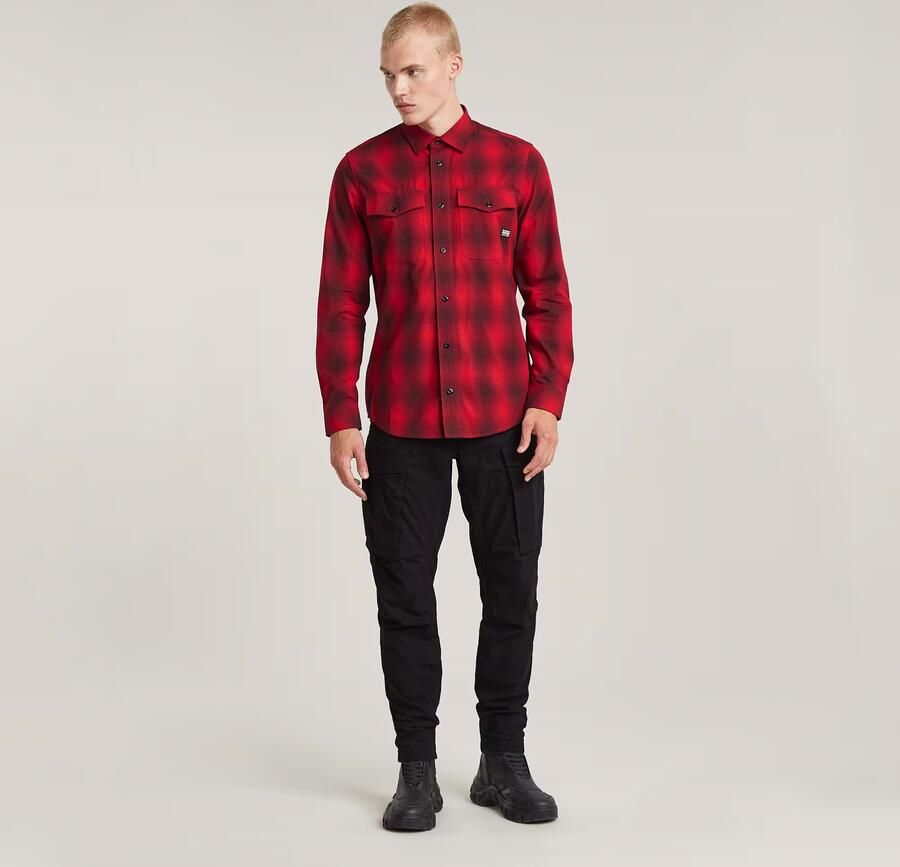 G-Star RAW Cargo Broek 3D Regular Tapered Cuffed Zwart Heren - Foto 5