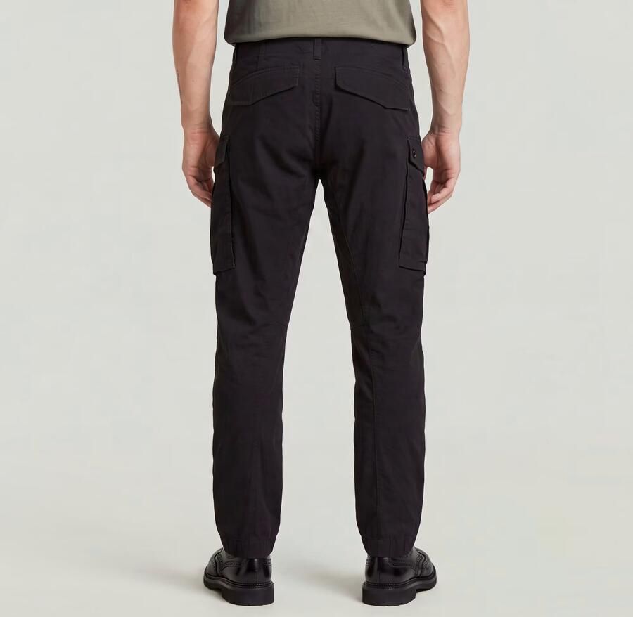 G-Star RAW Cargo Broek 3D Regular Tapered Cuffed Zwart Heren - Foto 5