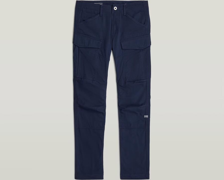 G-Star RAW Cargo Broek 3D Regular Tapered Donkerblauw Heren