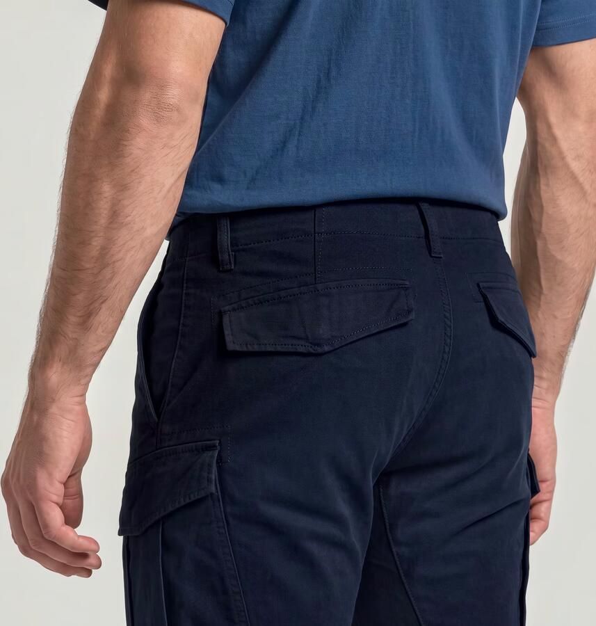G-Star RAW Cargo Broek 3D Regular Tapered Donkerblauw Heren - Foto 3