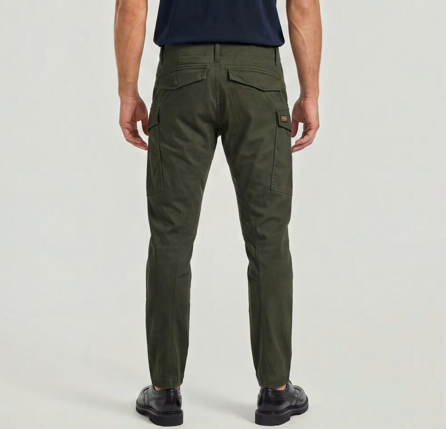 G-Star RAW Cargo Broek 3D Regular Tapered Groen Heren - Foto 4