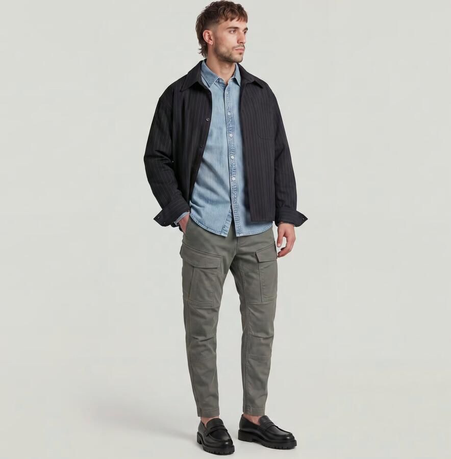 G-Star RAW Cargo Broek 3D Regular Tapered Metal Heren - Foto 3