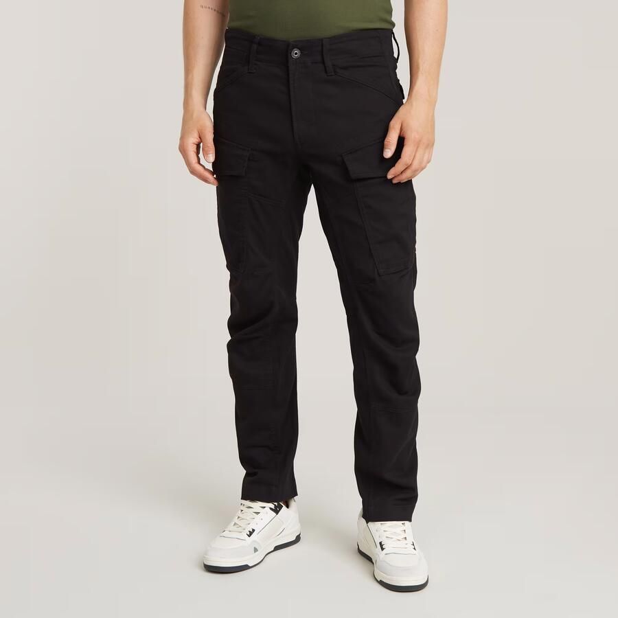 G-Star RAW Cargo Broek 3D Regular Tapered Zwart Heren