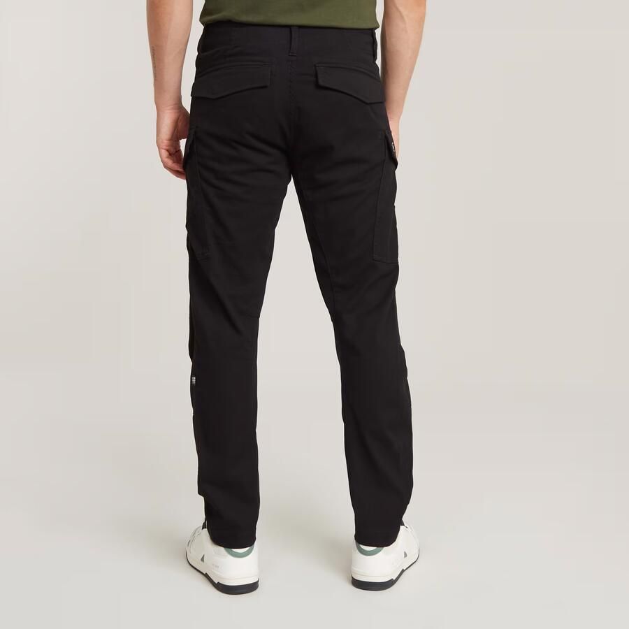 G-Star RAW Cargo Broek 3D Regular Tapered Zwart Heren - Foto 2