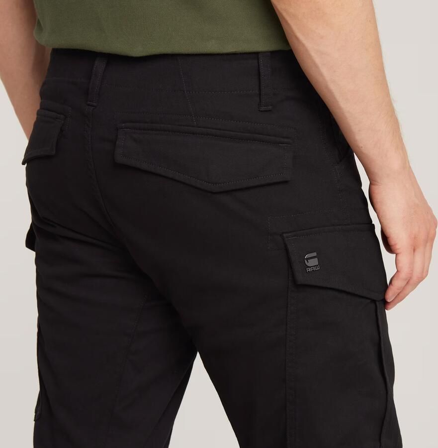 G-Star RAW Cargo Broek 3D Regular Tapered Zwart Heren - Foto 5