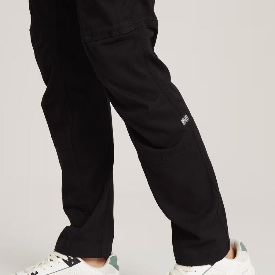 G-Star RAW Cargo Broek 3D Regular Tapered Zwart Heren - Foto 3