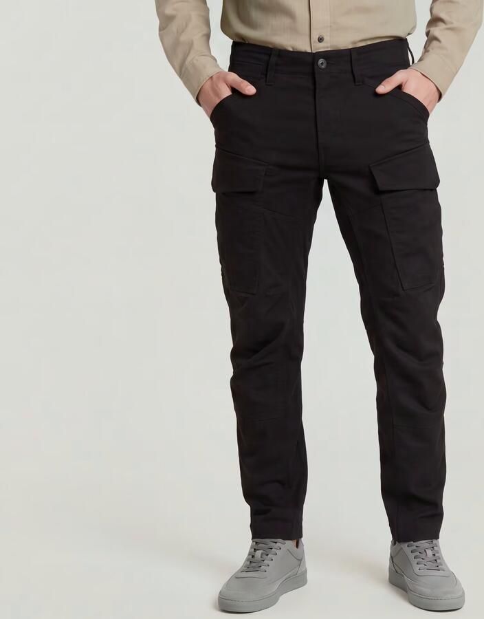 G-Star RAW Cargo Broek 3D Regular Tapered Zwart Heren - Foto 7