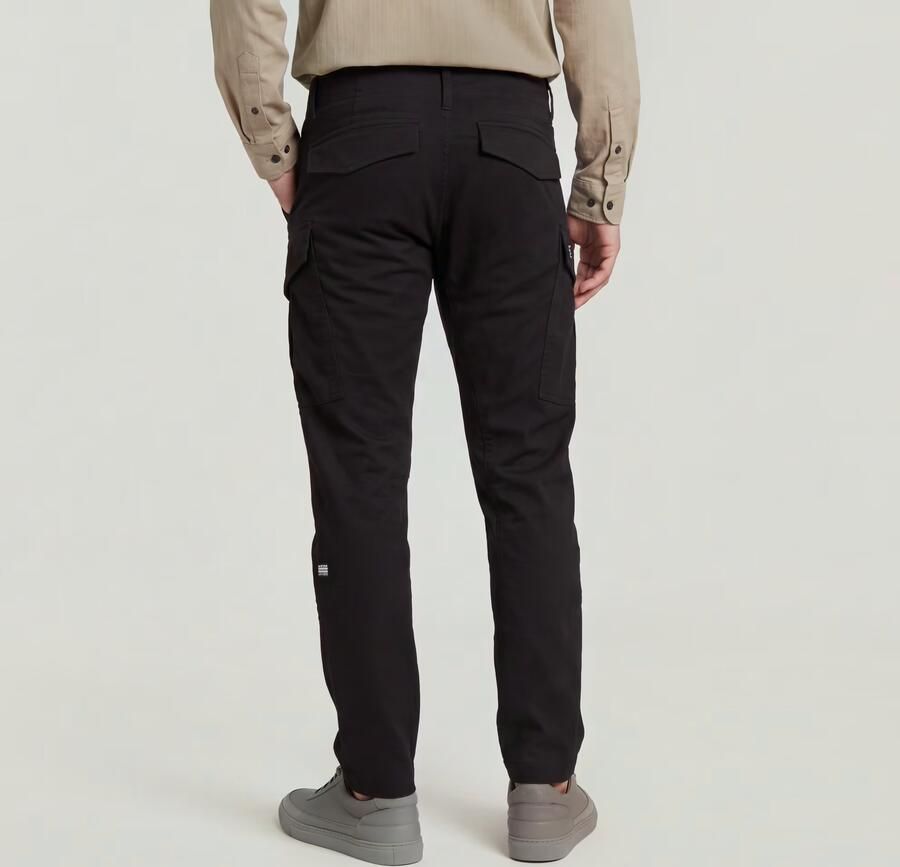 G-Star RAW Cargo Broek 3D Regular Tapered Zwart Heren - Foto 6