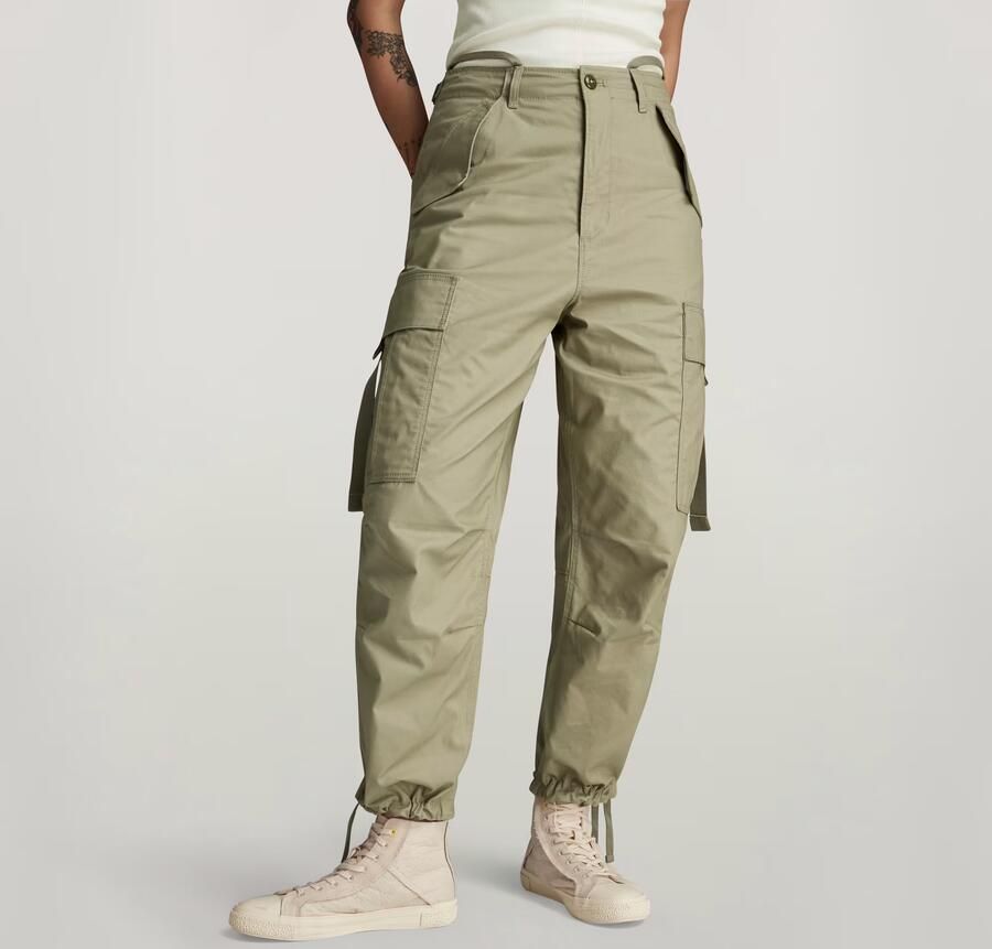 G-Star Raw Baggy fit cargobroek met klepzakken opzij