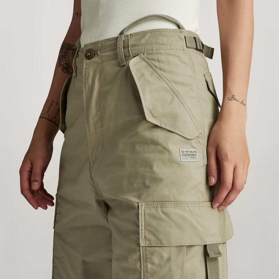 G-Star Raw Baggy fit cargobroek met klepzakken opzij - Foto 3