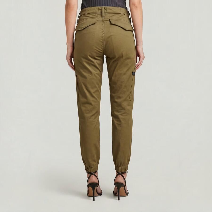 G-Star RAW Cargo Broek Slim Groen Dames - Foto 2