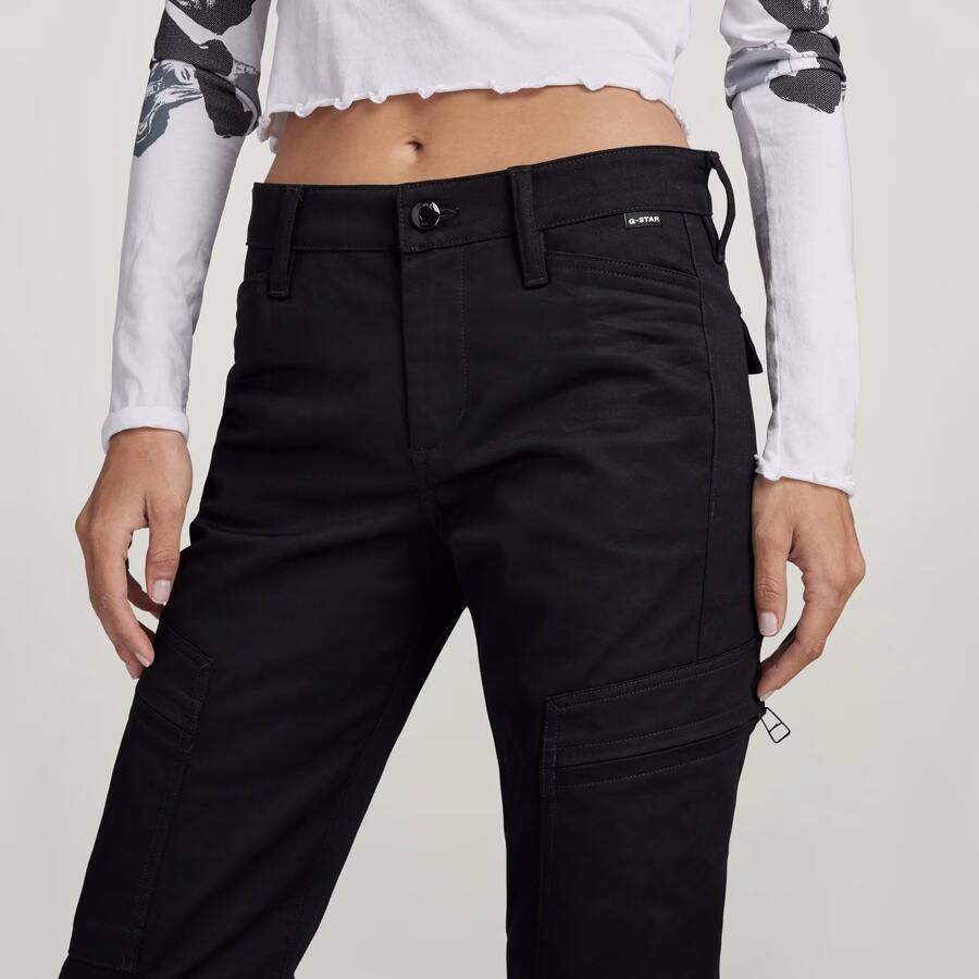 G-Star Slimme Cargo Broek voor Dames Black Dames - Foto 4