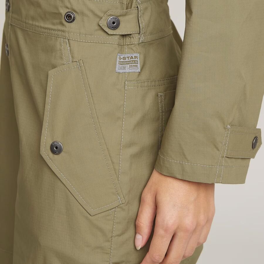 G-Star RAW Cargo Jumpsuit Groen Dames - Foto 2