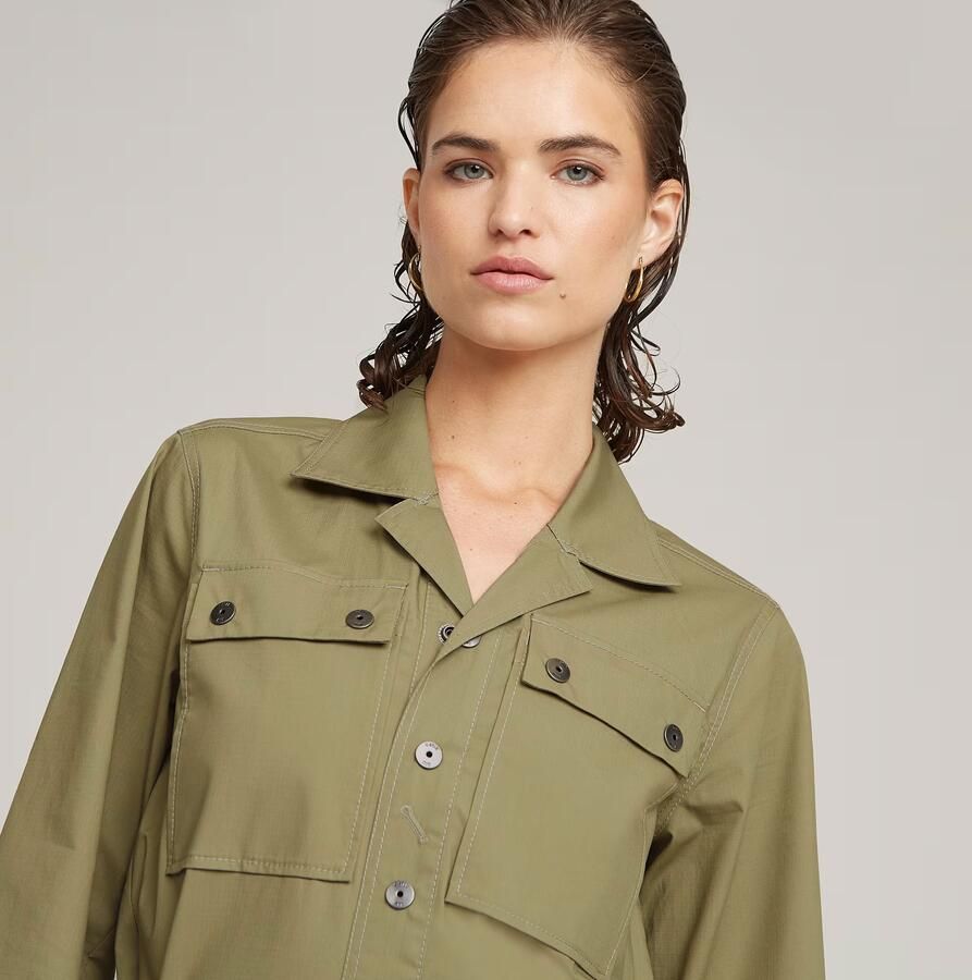 G-Star RAW Cargo Jumpsuit Groen Dames - Foto 4