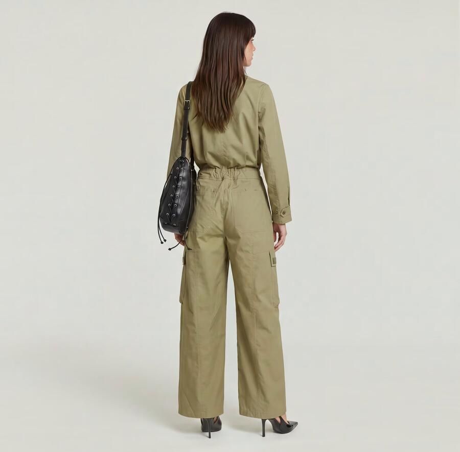 G-Star RAW Cargo Jumpsuit Groen Dames - Foto 5
