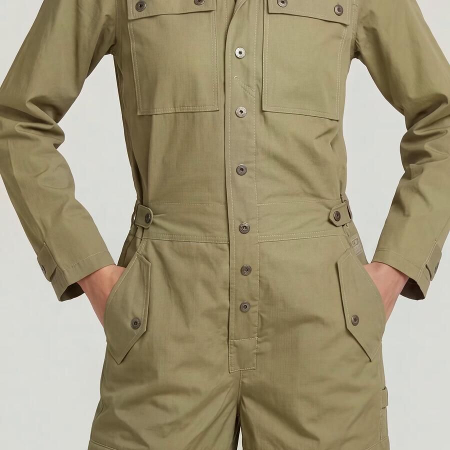 G-Star RAW Cargo Jumpsuit Groen Dames - Foto 3