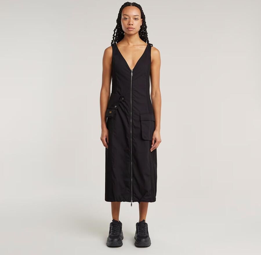 G-Star RAW Cargo Jurk Zwart Dames - Foto 7