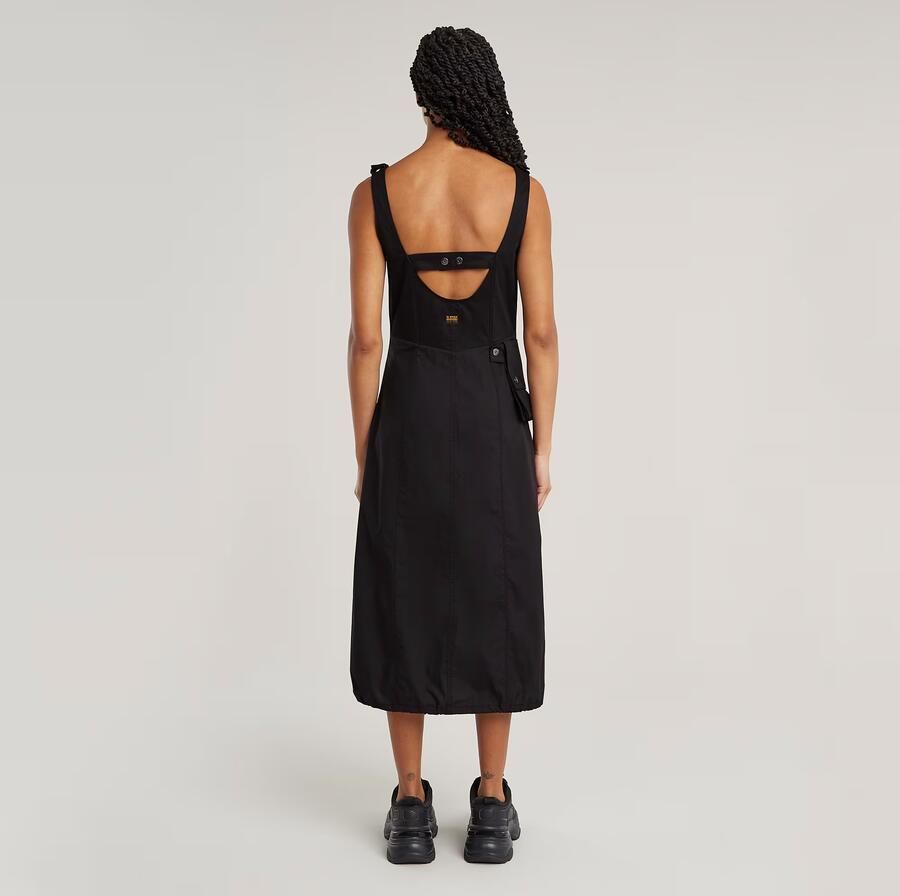 G-Star RAW Cargo Jurk Zwart Dames - Foto 4