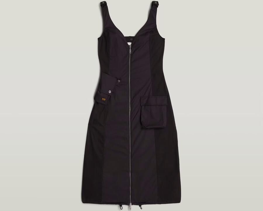 G-Star RAW Cargo Jurk Zwart Dames - Foto 6