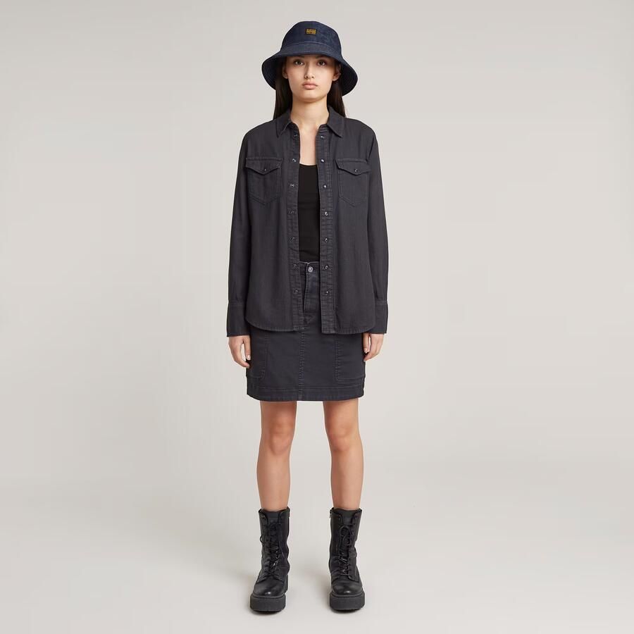 G-Star RAW Minirok Cargo Mini Skirt met opgestikte zakken - Foto 2