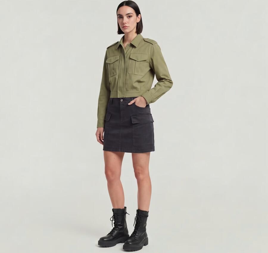 G-Star RAW Minirok Cargo Mini Skirt met opgestikte zakken - Foto 7