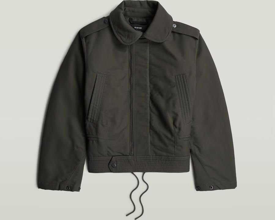 G-Star RAW Cargo Padded Jack Grijs Dames