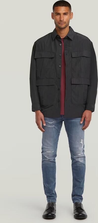 G-Star RAW Cargo Relaxed Overhemd Zwart Heren - Foto 5