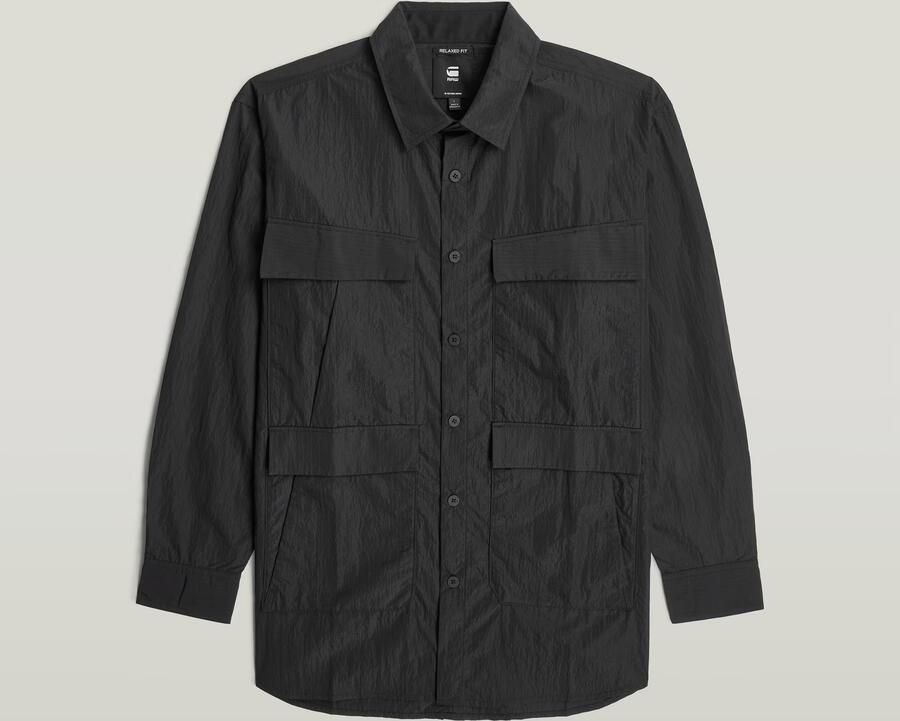 G-Star RAW Cargo Relaxed Overhemd Zwart Heren - Foto 4